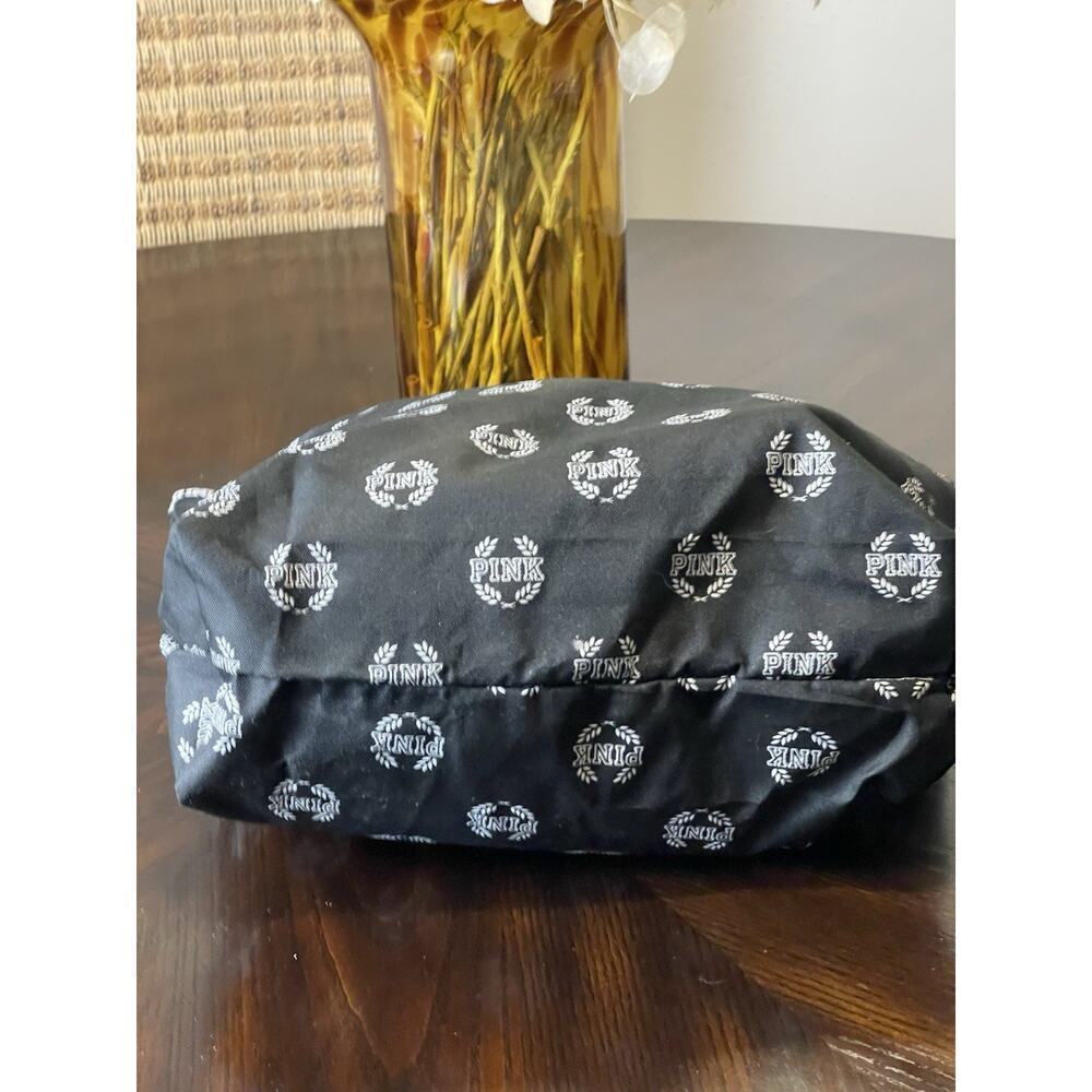 Pink Victoria Secret Women Black Large Tote Bag Purse NWOT​​​ - Picture 4 of 5